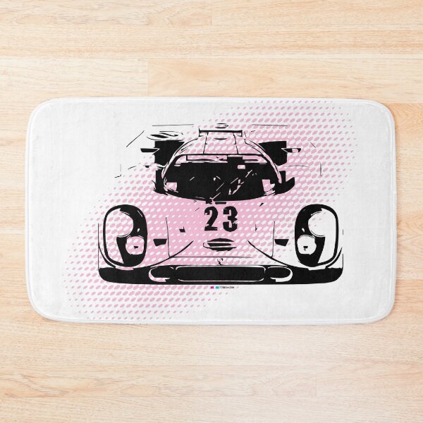 Item preview, Porsche, pink race car, 917, pink super car,original art designed and sold by Cary Brüecher.