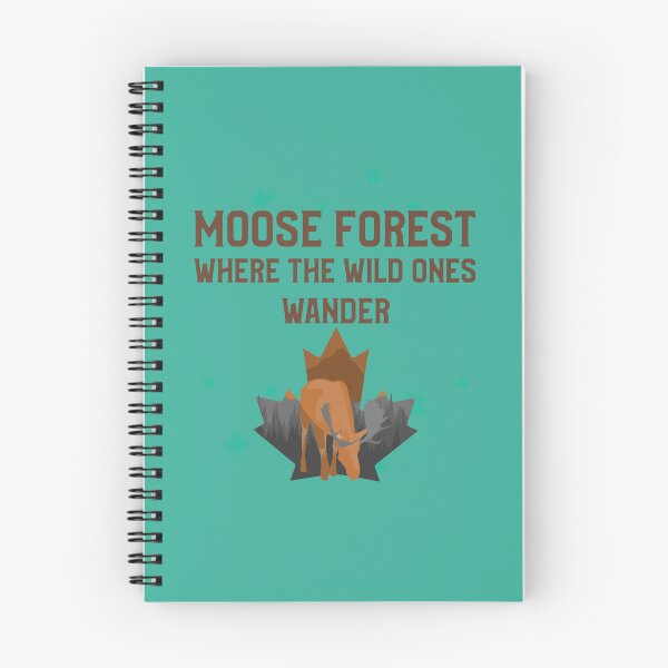 Item preview, Moose Forest   Where the Wild Ones Wander designed and sold by Novel Works Studio.