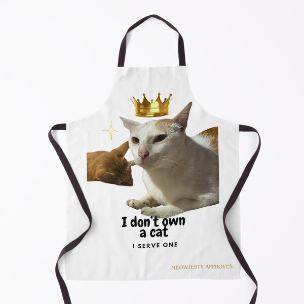 Item preview, Meowjesty approves designed and sold by Chickyhaus.