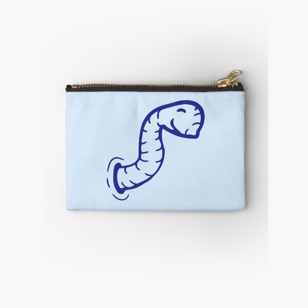 Item preview, Worm Wormhole Side Hole Happy Cute Comic Smile designed and sold by shirt-o-mat.