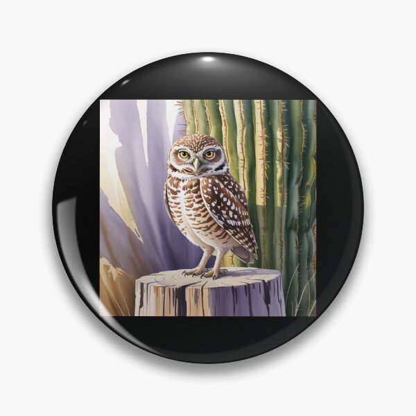 Item preview, Burrowing Owl designed and sold by theartfulaspie.