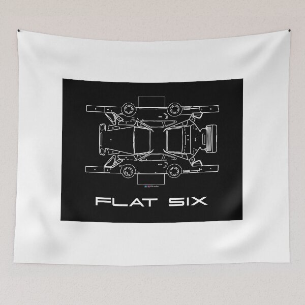 Item preview, porsche, black,Flat Six designed and sold by Cary Brüecher.