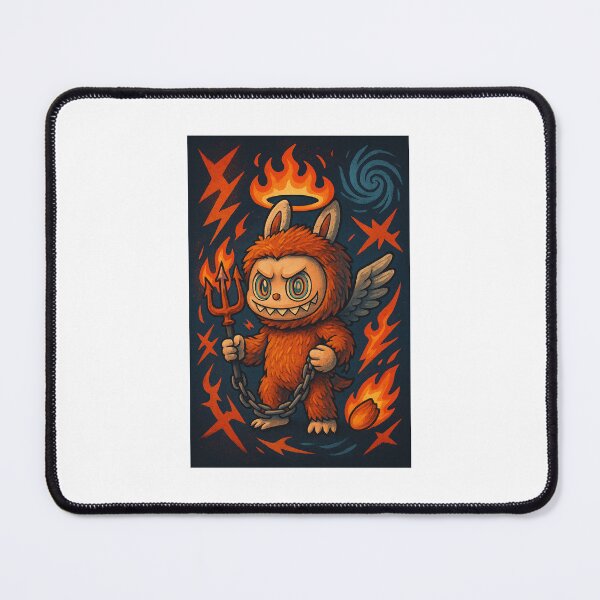 Item preview, Lil’ Hellspawn Labubu (Too Cute to Banish) designed and sold by 0per8or.