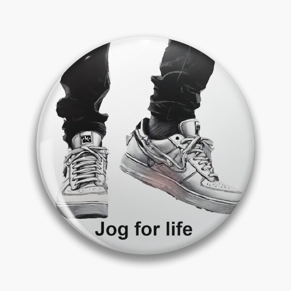 Item preview, Run Wild, Live Free; Jogging: Your Path to Wellness designed and sold by Creative-RE.