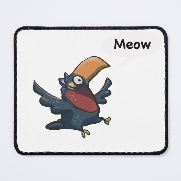 Item preview, Meow-can designed and sold by Cute & Funny Hand-Drawn Prints | Happy Doodle Friends Shop.