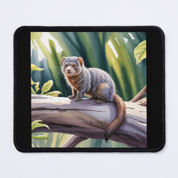 Item preview, Dwarf Mongoose designed and sold by theartfulaspie.