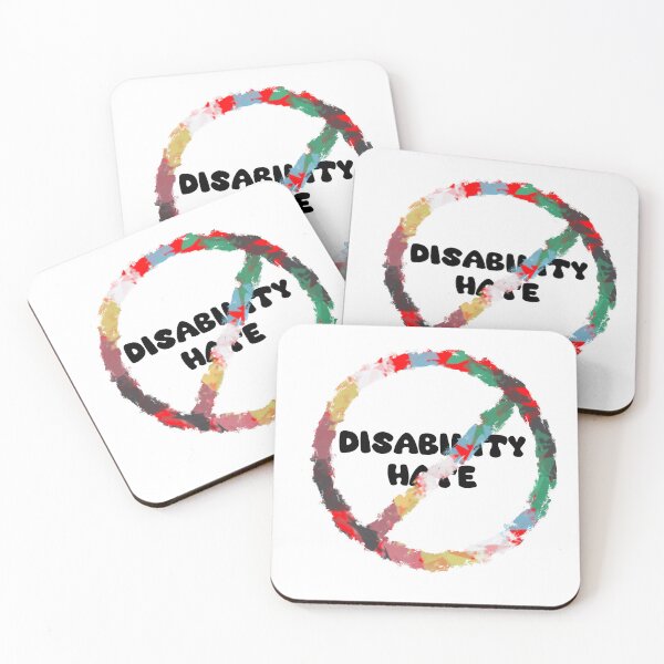 Item preview, No disability hate flag designed and sold by LaurenEhretArt.