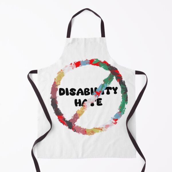 Item preview, No disability hate flag designed and sold by LaurenEhretArt.