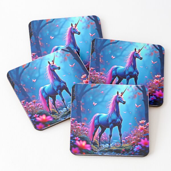 Item preview, Mystical Fantasy Unicorn Art designed and sold by Health And Fitness Posts e-Store.