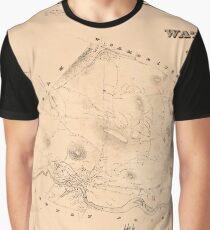 Map Of Watertown 1850 Graphic T-Shirt