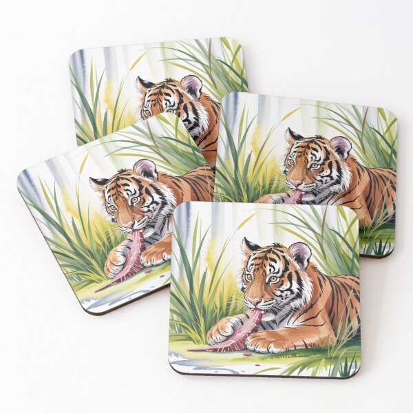 Item preview, Sumatran Tiger Cub designed and sold by theartfulaspie.