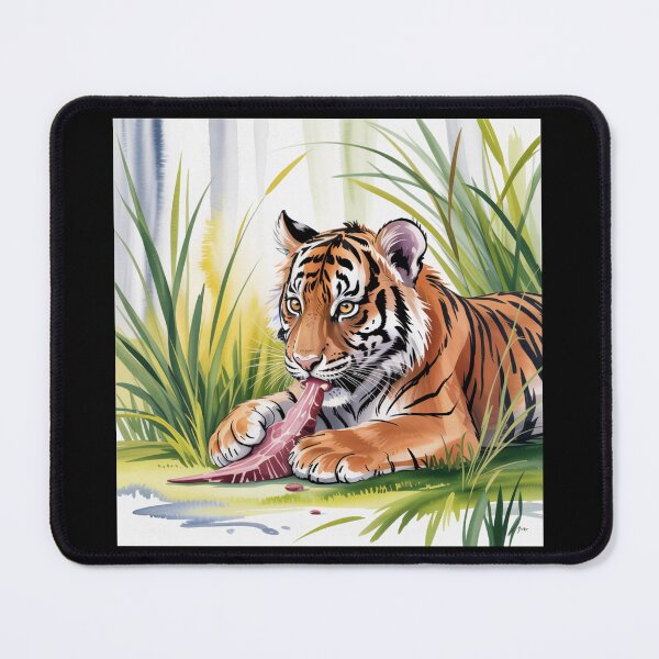 Item preview, Sumatran Tiger Cub designed and sold by theartfulaspie.