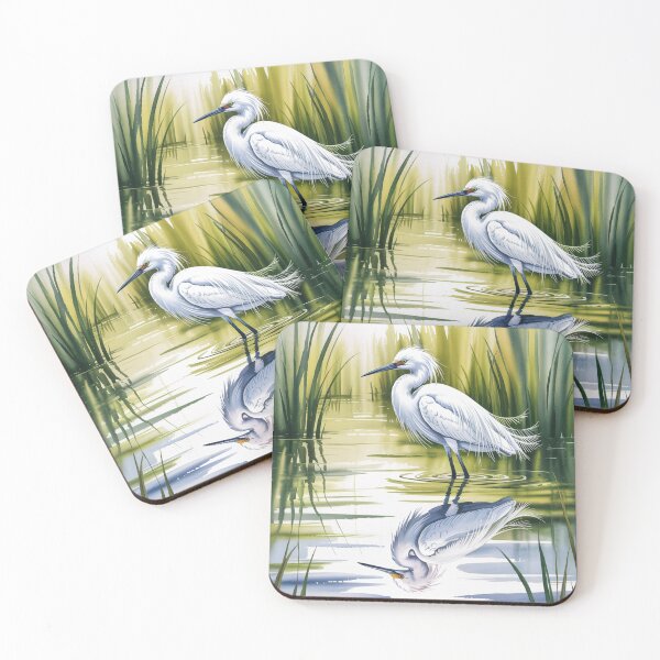 Item preview, Snowy Egret designed and sold by theartfulaspie.