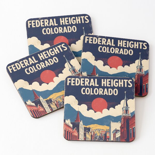 Item preview, Federal Heights Colorado USA Vintage Travel Tourism  designed and sold by TravelersGems.
