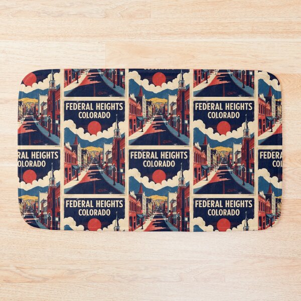 Item preview, Federal Heights Colorado USA Vintage Travel Tourism  designed and sold by TravelersGems.