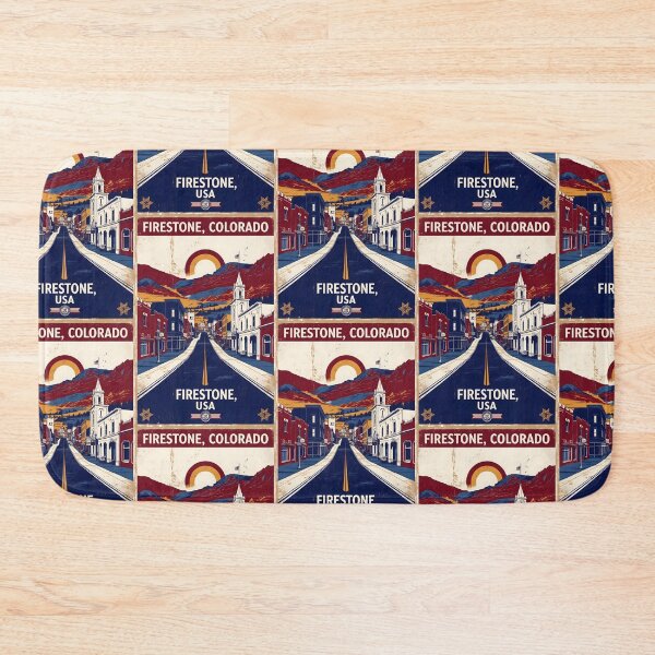 Item preview, Firestone Colorado USA Vintage Travel Tourism  designed and sold by TravelersGems.