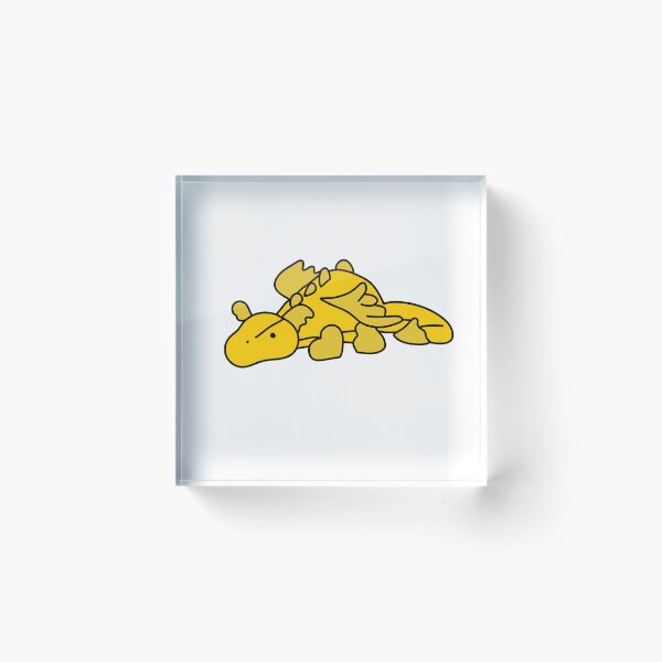 Item preview, Amuseable Golden Dragon designed and sold by DinosaurRavioli.