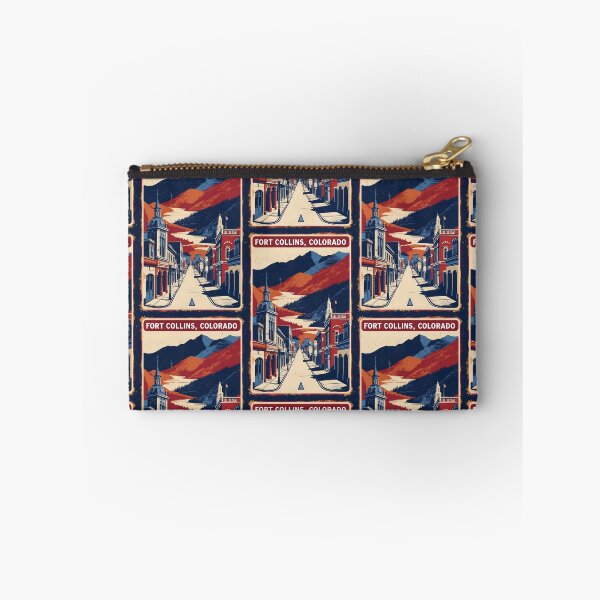 Item preview, Fort Collins Colorado USA Vintage Travel Tourism  designed and sold by TravelersGems.