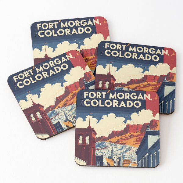 Item preview, Fort Morgan Colorado USA Vintage Travel Tourism  designed and sold by TravelersGems.