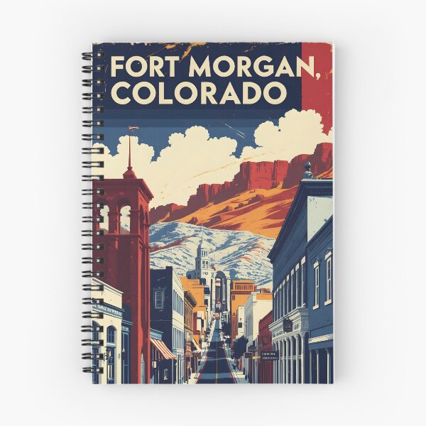 Item preview, Fort Morgan Colorado USA Vintage Travel Tourism  designed and sold by TravelersGems.