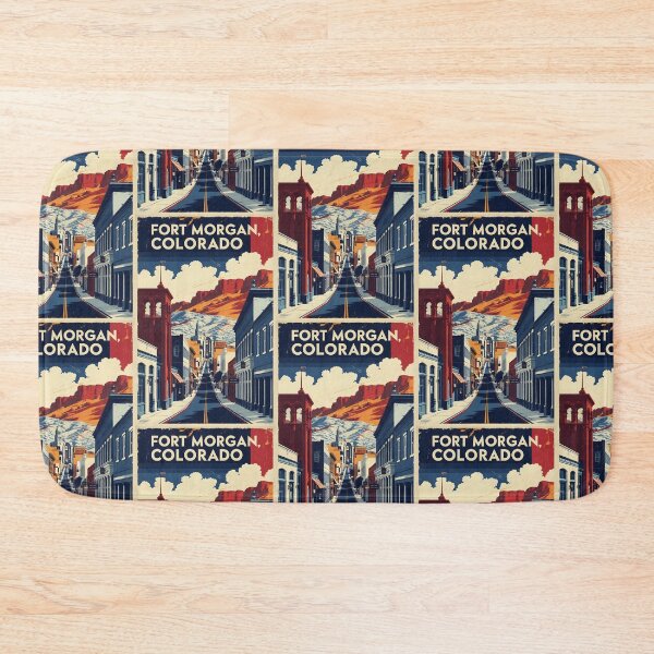 Item preview, Fort Morgan Colorado USA Vintage Travel Tourism  designed and sold by TravelersGems.