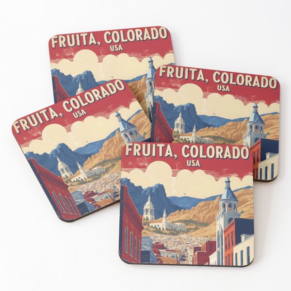 Item preview, Fruita Colorado USA Vintage Travel Tourism  designed and sold by TravelersGems.