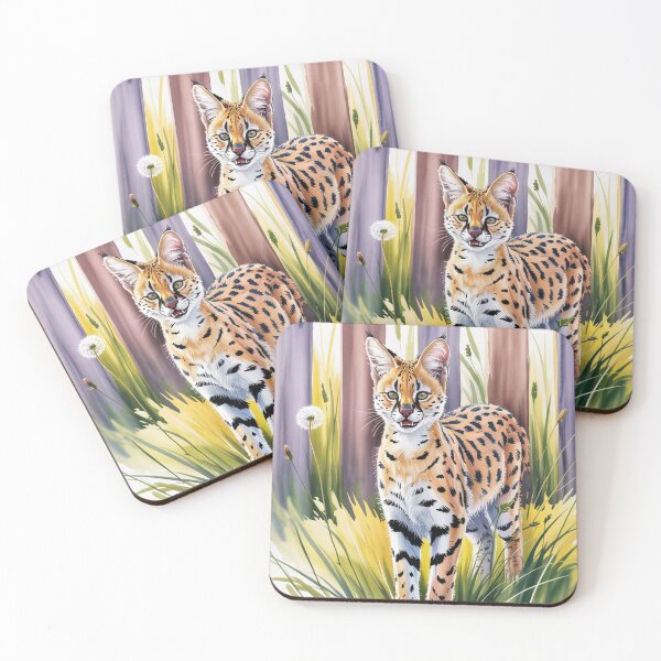 Item preview, African Serval designed and sold by theartfulaspie.