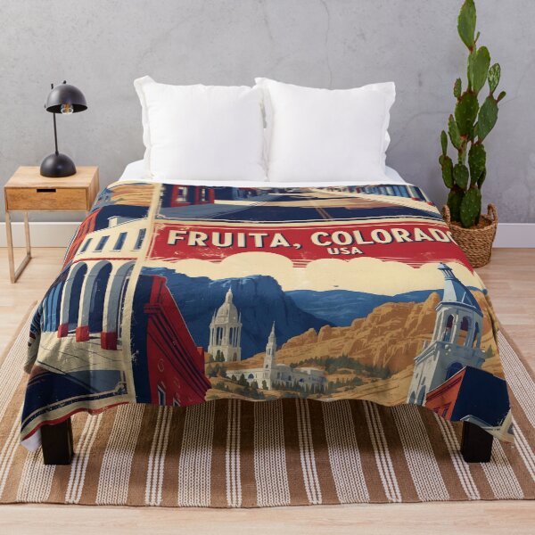 Item preview, Fruita Colorado USA Vintage Travel Tourism designed and sold by TravelersGems.