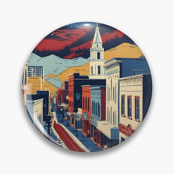 Item preview, Grand Junction Colorado USA Vintage Travel Tourism  designed and sold by TravelersGems.