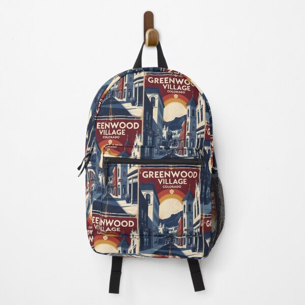 Item preview, Greenwood Village Colorado USA Vintage Travel Tourism designed and sold by TravelersGems.