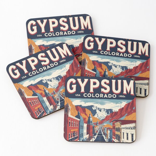 Item preview, Gypsum Colorado USA Vintage Travel Tourism  designed and sold by TravelersGems.
