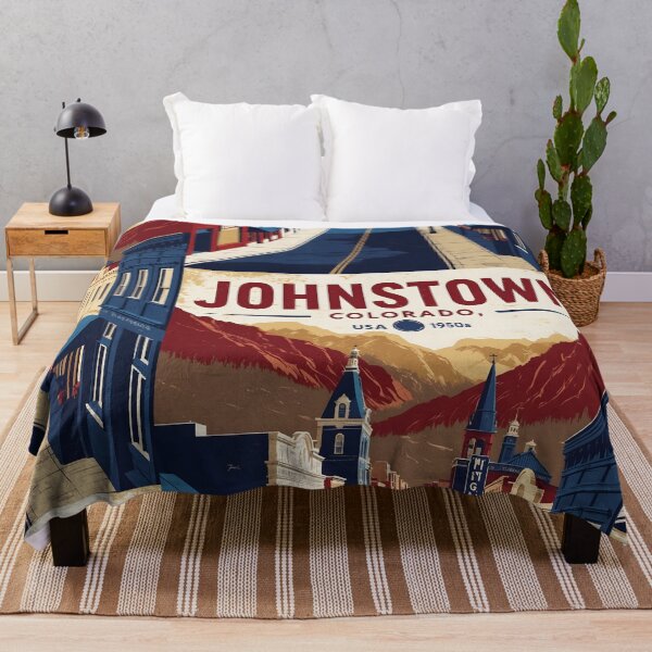 Item preview, Johnstown Colorado USA Vintage Travel Tourism designed and sold by TravelersGems.