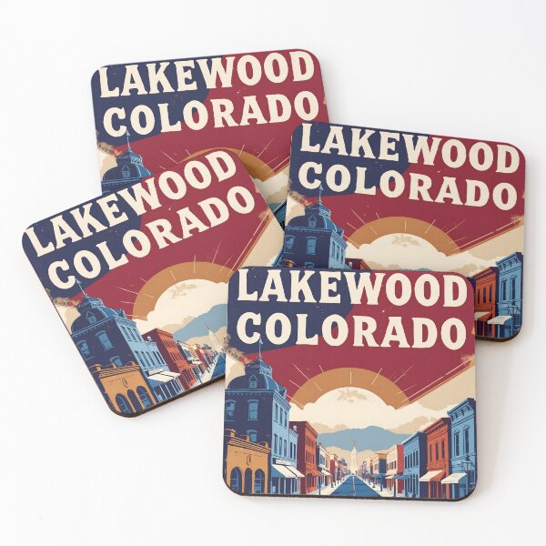 Item preview, Lakewood Colorado USA Vintage Travel Tourism  designed and sold by TravelersGems.