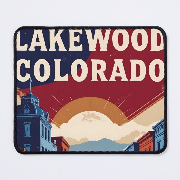 Item preview, Lakewood Colorado USA Vintage Travel Tourism designed and sold by TravelersGems.