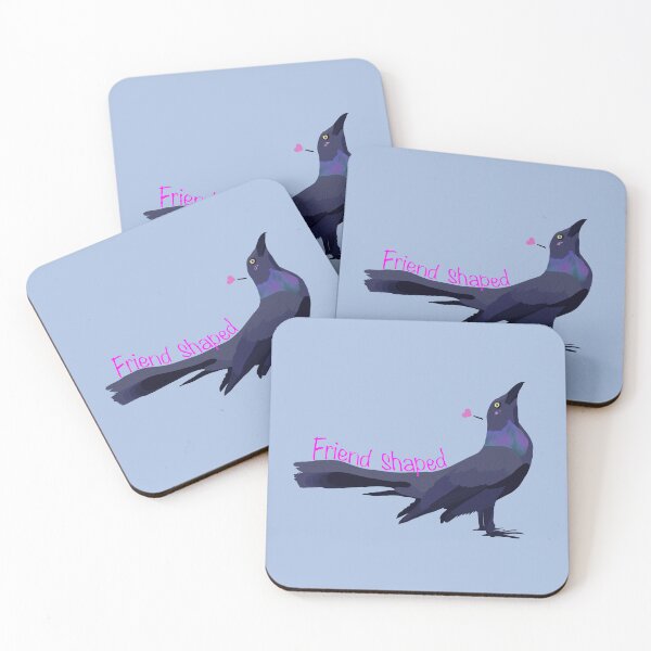 Item preview, Friend Shaped: Common Grackle designed and sold by KLTcreations.