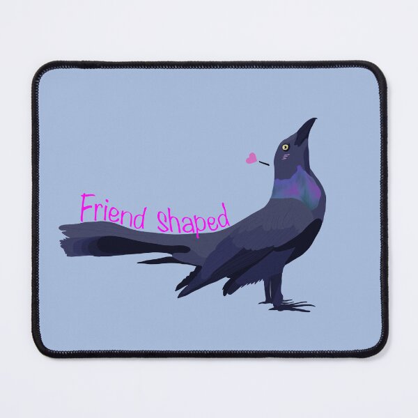 Item preview, Friend Shaped: Common Grackle designed and sold by KLTcreations.
