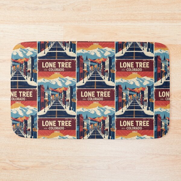 Item preview, Lone Tree Colorado USA Vintage Travel Tourism  designed and sold by TravelersGems.