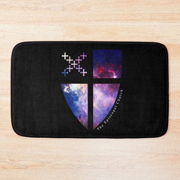 Item preview, Interstellar Episcopal Shield designed and sold by Canterbury Episcopal Campus Ministry at Texas Tech University .