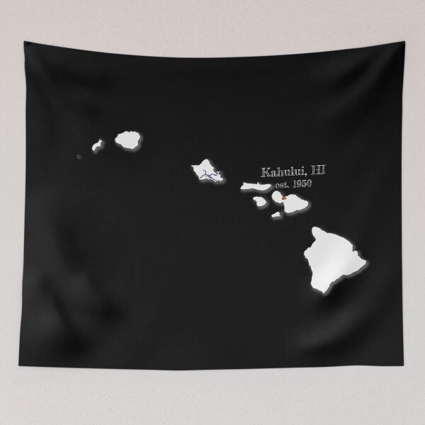 Item preview, Kahului, HI [White] designed and sold by PhilbonianDezin.