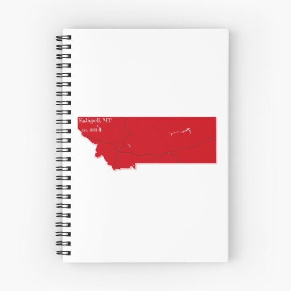 Item preview, Kalispell, MT [Red] designed and sold by PhilbonianDezin.