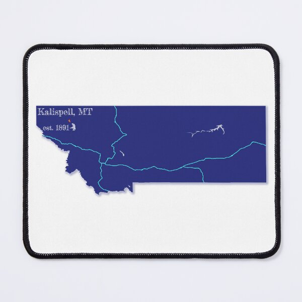 Item preview, Kalispell, MT [Blue] designed and sold by PhilbonianDezin.