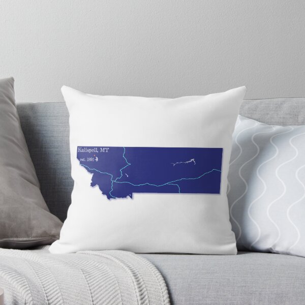 Item preview, Kalispell, MT [Blue] designed and sold by PhilbonianDezin.