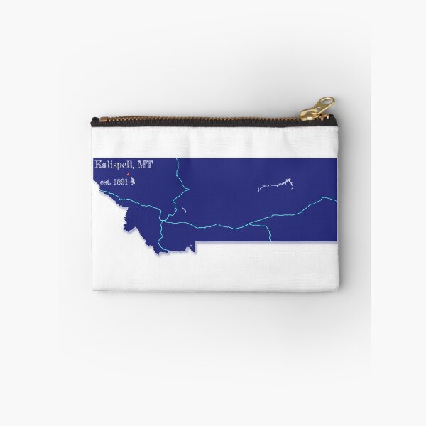 Item preview, Kalispell, MT [Blue] designed and sold by PhilbonianDezin.