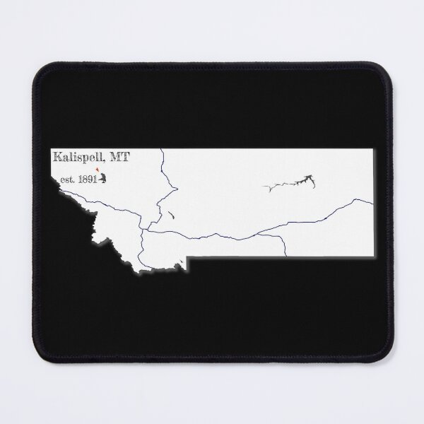 Item preview, Kalispell, MT [White] designed and sold by PhilbonianDezin.