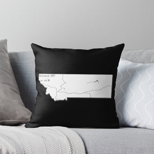 Item preview, Kalispell, MT [White] designed and sold by PhilbonianDezin.