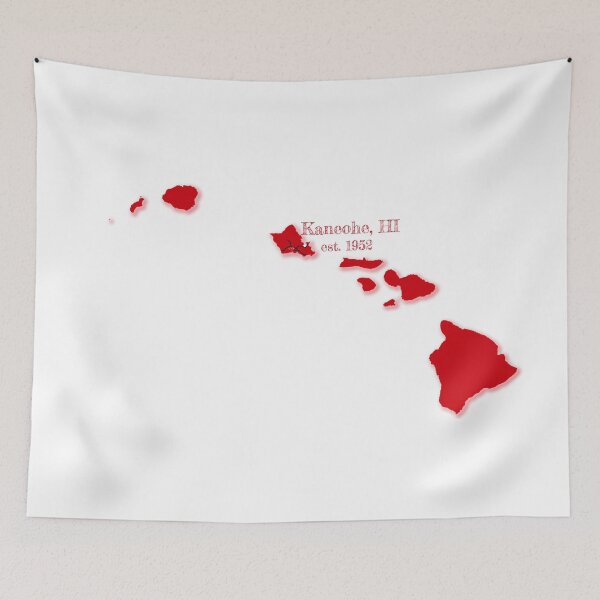 Item preview, Kaneohe, HI [Red] designed and sold by PhilbonianDezin.