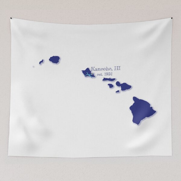 Item preview, Kaneohe, HI [Blue] designed and sold by PhilbonianDezin.