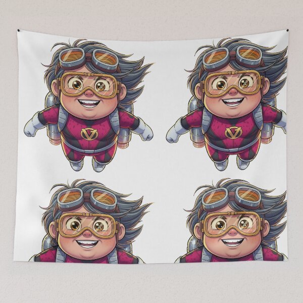 Item preview, Big Sized High-Flyer Adventure Toon - Virtoonz designed and sold by The Toonz Universe.