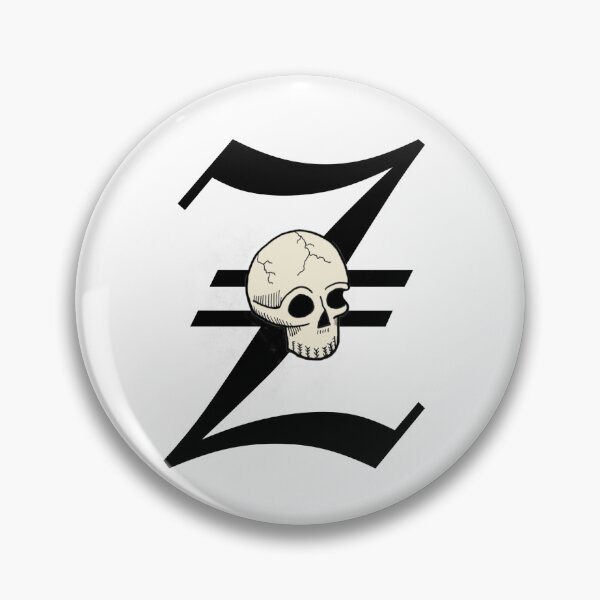 Item preview, Old English "Z" Lettering with Skull designed and sold by DanielPowers.