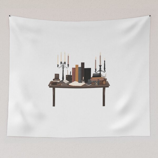 Item preview, Dark Theme Planner And Candles On A Table designed and sold by FWLKIT.
